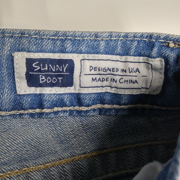 Miss Me Sunny Boot Cut Jeans Women's 28 Stretch Low Rise A158 - Picture 7 of 16